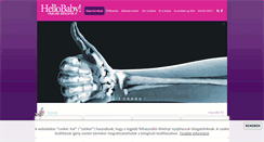 Desktop Screenshot of hellobaby.hu